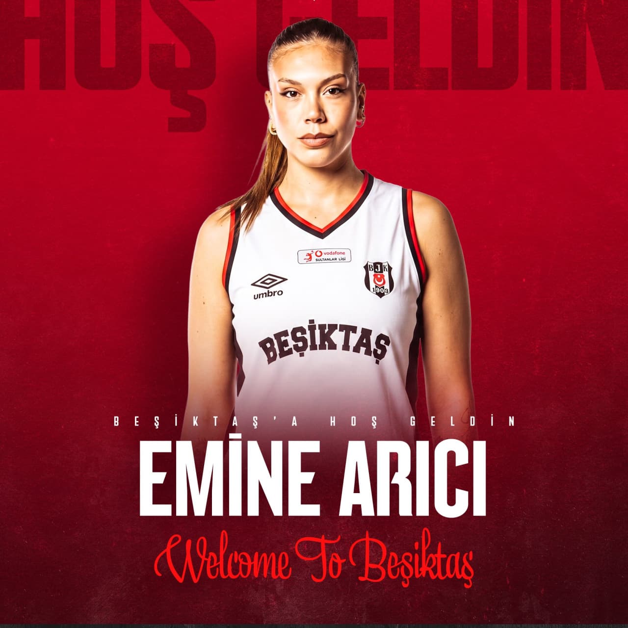 Beşiktaş Kadın Voleybol Takımı, Emine Arıcı'yı renklerine bağladı