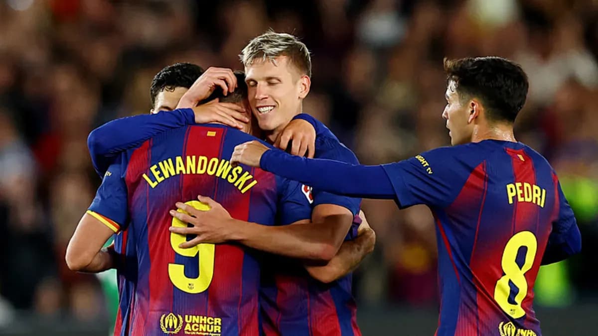 Barcelona, Betis'i 3 golle geçti!
