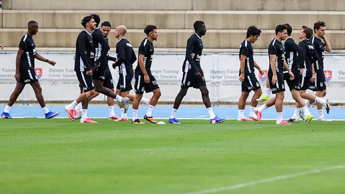 Beşiktaş'tan Slovakya'da çift maç mesaisi!
