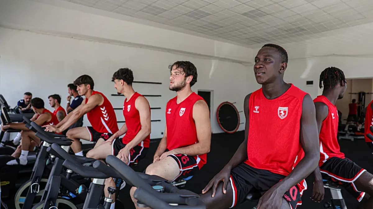 Samsunspor çift antrenmanla tempo yükseltti