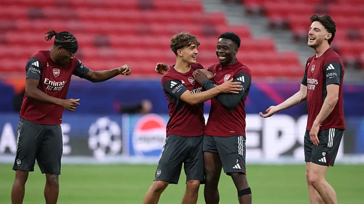Arsenal, PSG finali için hazırlıklarını tamamladı!