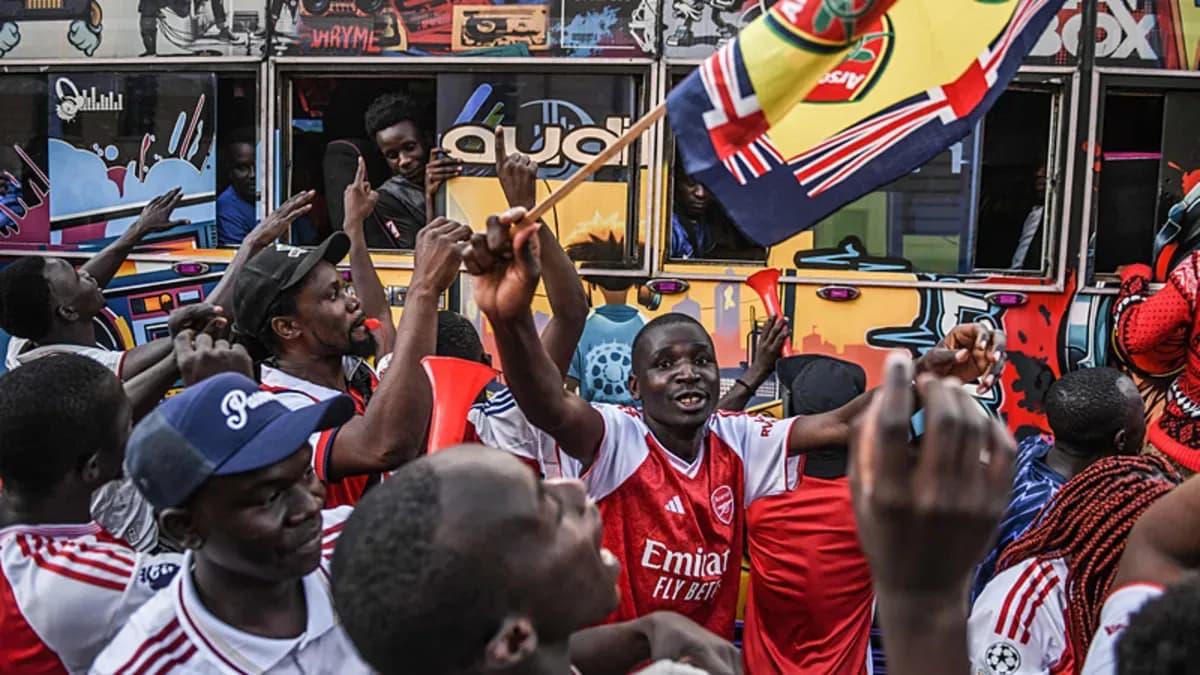 Arsenal şampiyonluğu Etiyopya'da coşkuyla kutlandı!