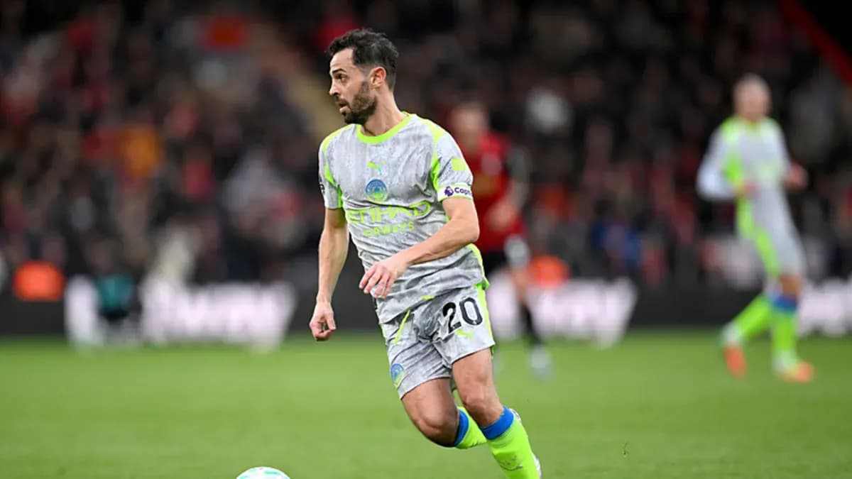 Bernardo Silva Manchester City'e veda etti