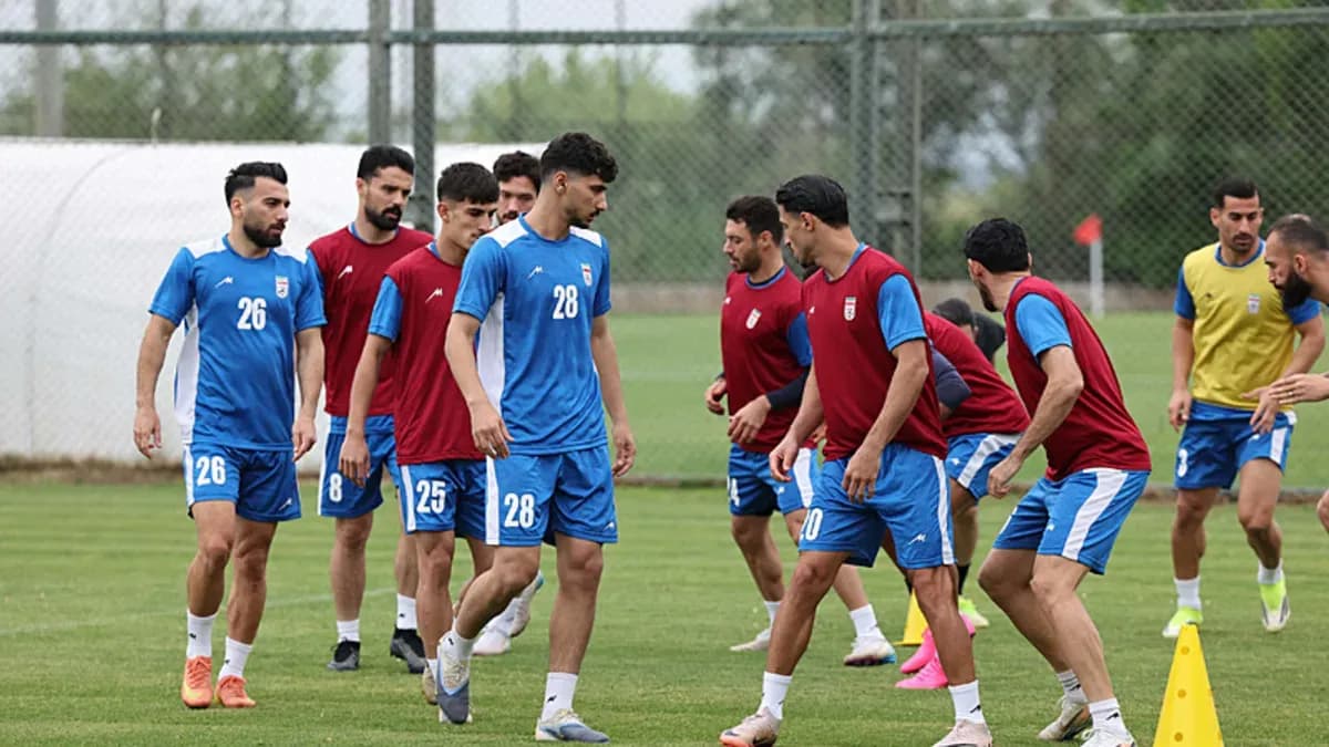 İran Milli Takımı, Dünya Kupası hazırlığına Antalya'da başladı