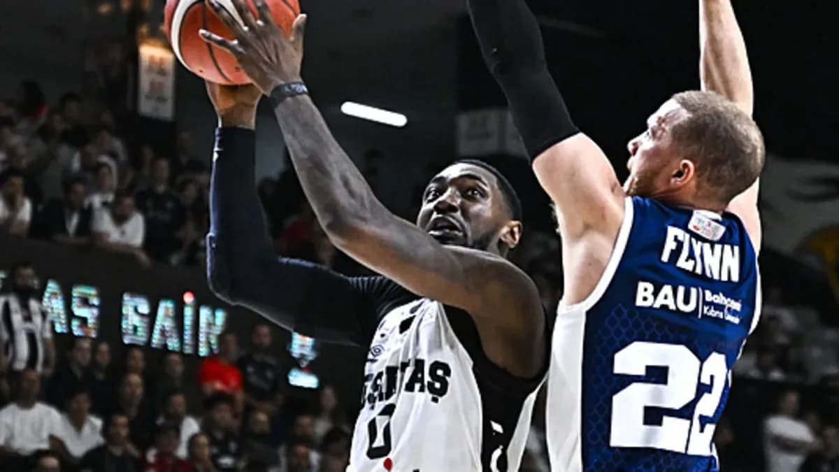 Beşiktaş GAİN, Bahçeşehir Koleji'ni 82-79 yendi: 1-0