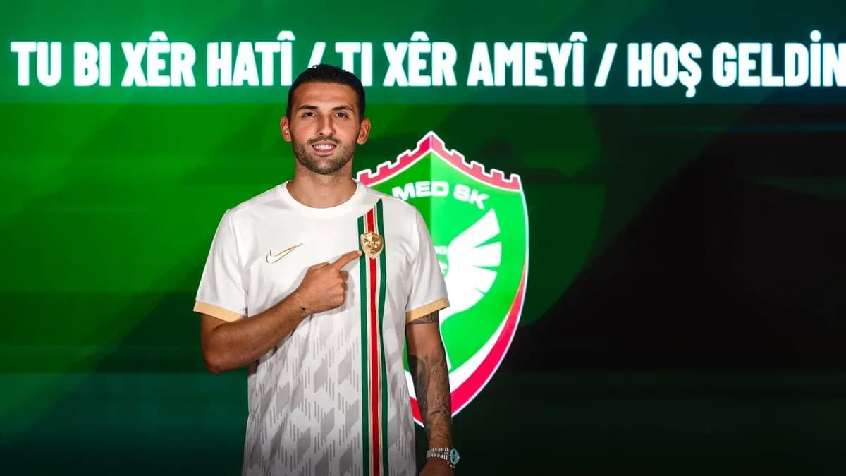 Amedspor, Umut Meraş'ı kadrosuna kattı!