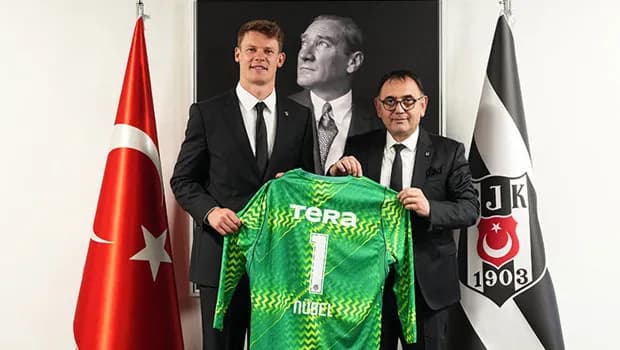 Beşiktaş, Nübel transferini resmen açıkladı