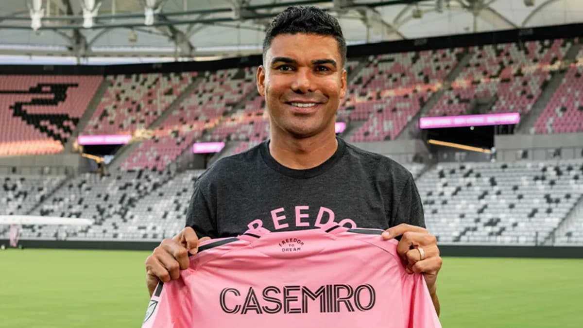 Casemiro Inter Miami'de! Resmi imza atıldı
