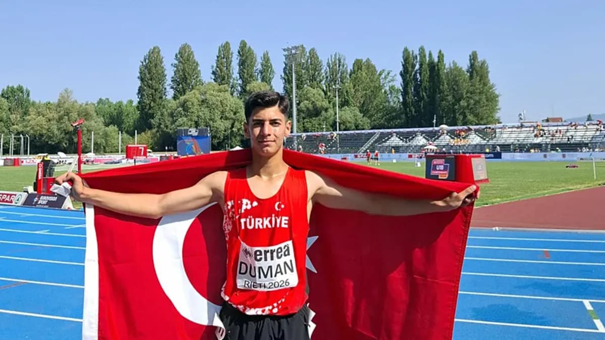 Fenerbahçeli Abdulsamet Duman'dan Avrupa bronzu!