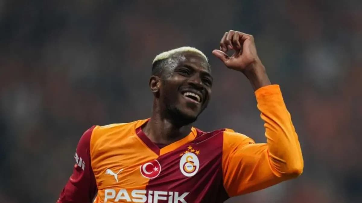 Osimhen Galatasaray'da kaptan oldu! Okan Buruk açıkladı
