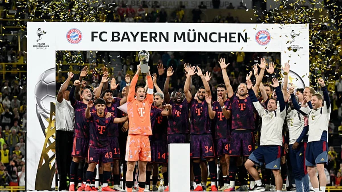 Bayern Münih, Dortmund'u 2-1 yenerek Süper Kupa'yı kazandı