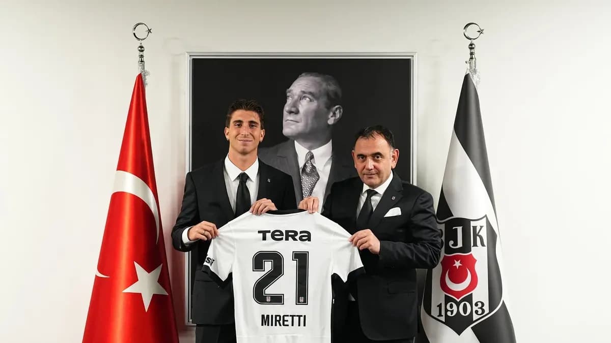 Beşiktaş, Fabio Miretti'yi resmen açıkladı!