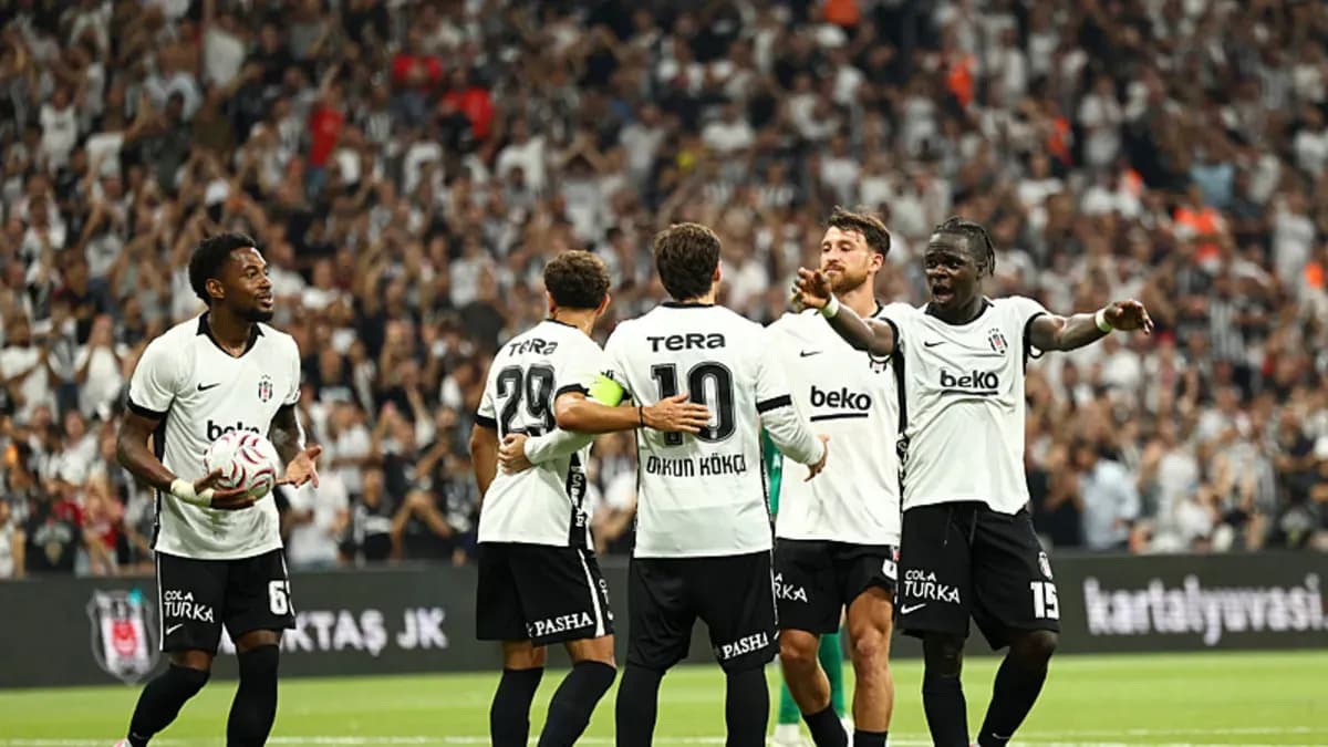 Beşiktaş'ın Alanyaspor maçı kamp kadrosu belli oldu