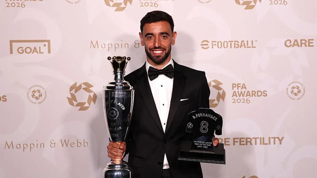 Bruno Fernandes, Premier Lig'de yılın futbolcusu seçildi