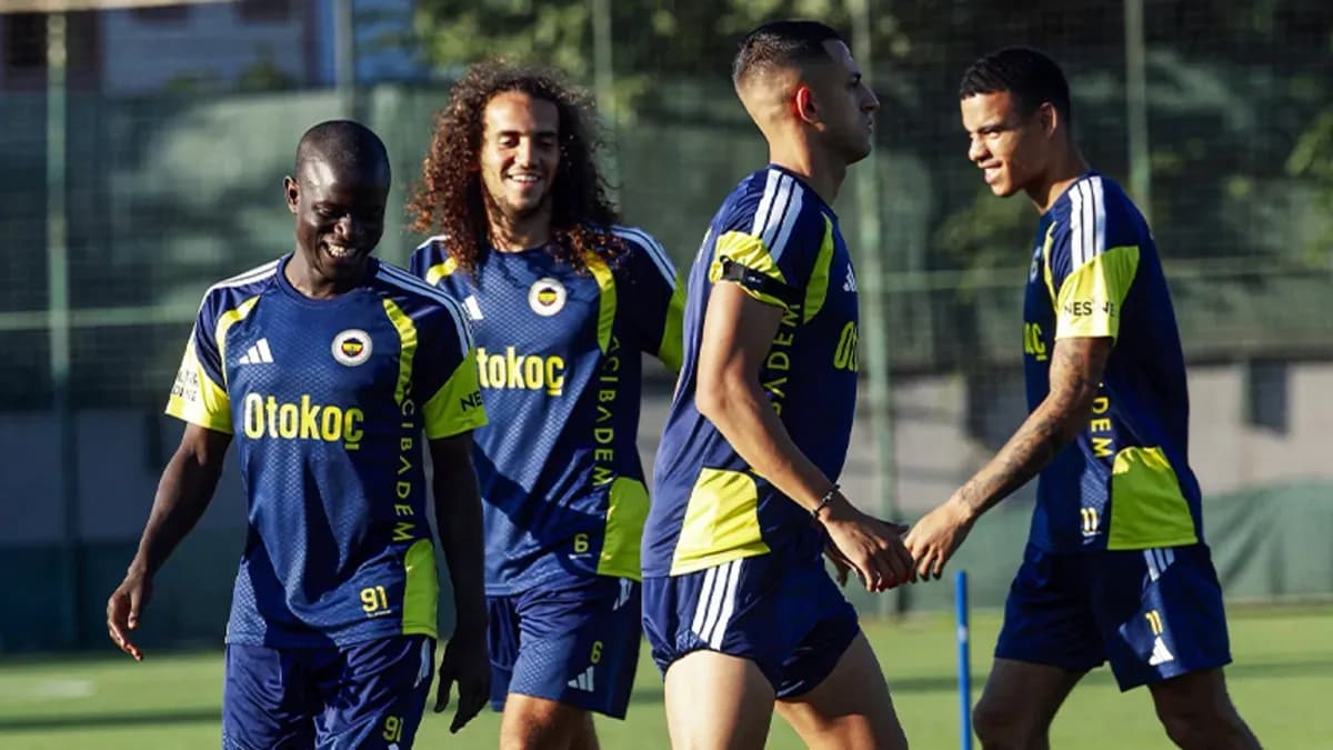 Fenerbahçe, Lyon maçı hazırlıklarını sürdürdü!