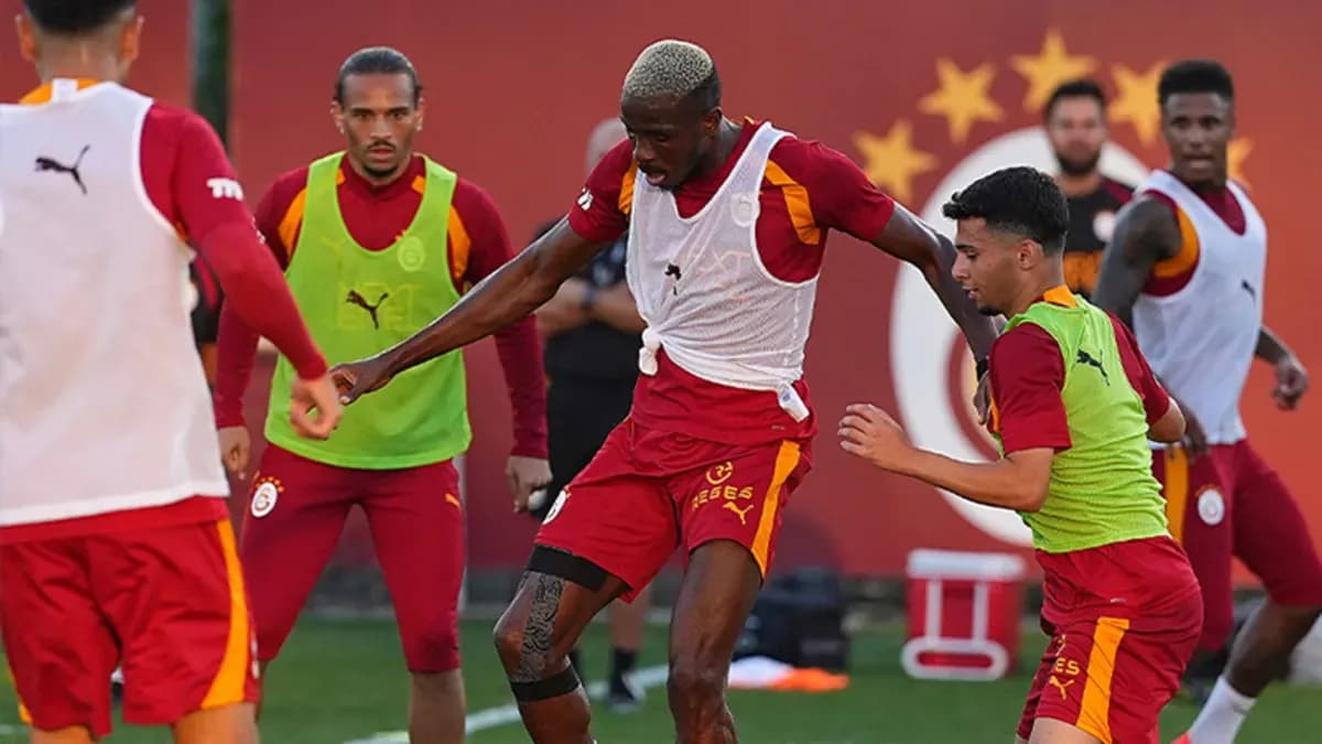 Galatasaray, Göztepe maçı hazırlıklarına başladı