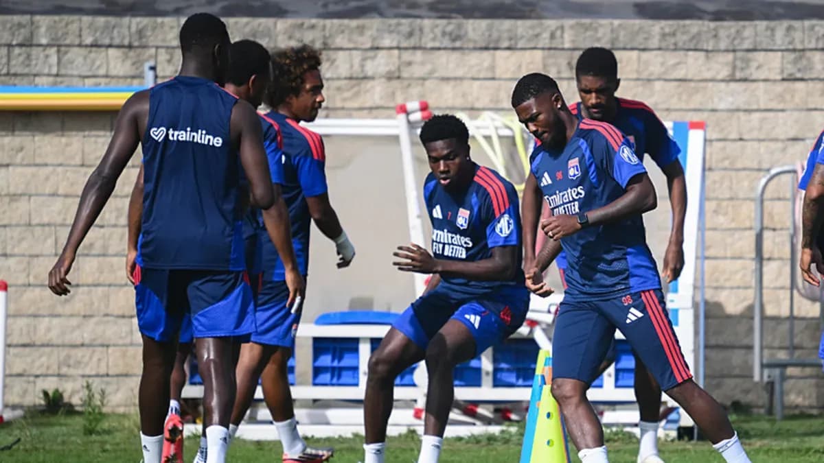 Lyon, Fenerbahçe rövanşı öncesi son çalışmasını tamamladı