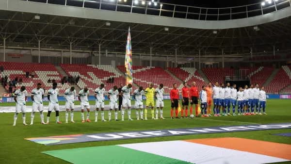 İrlanda'dan İsrail'e Uluslar Ligi'nde Gazze protestosu