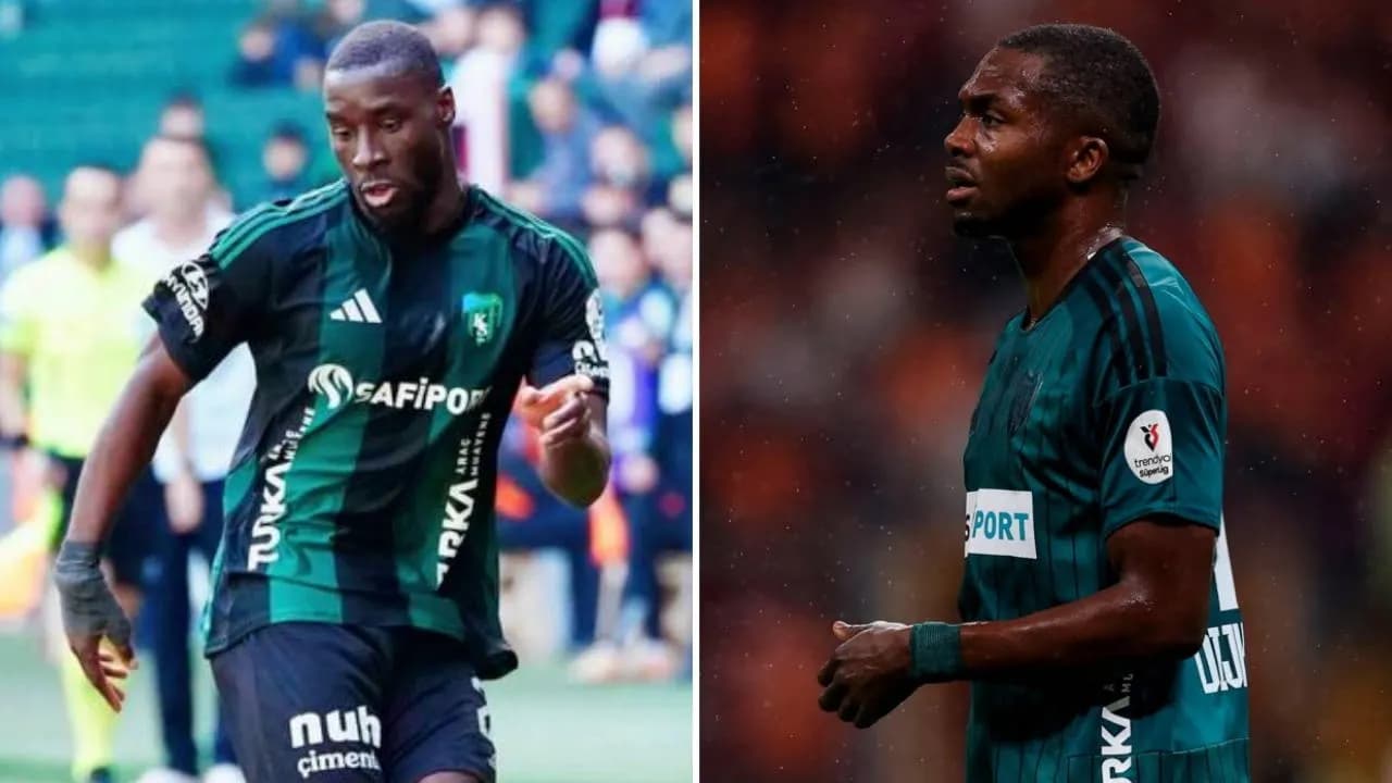 Kocaelispor'dan Haidara ve Dijksteel'in sağlık durumuna dair açıklama