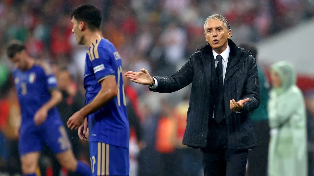 Mancini: 4-1'lik Türkiye galibiyeti sonrası açıklamalar