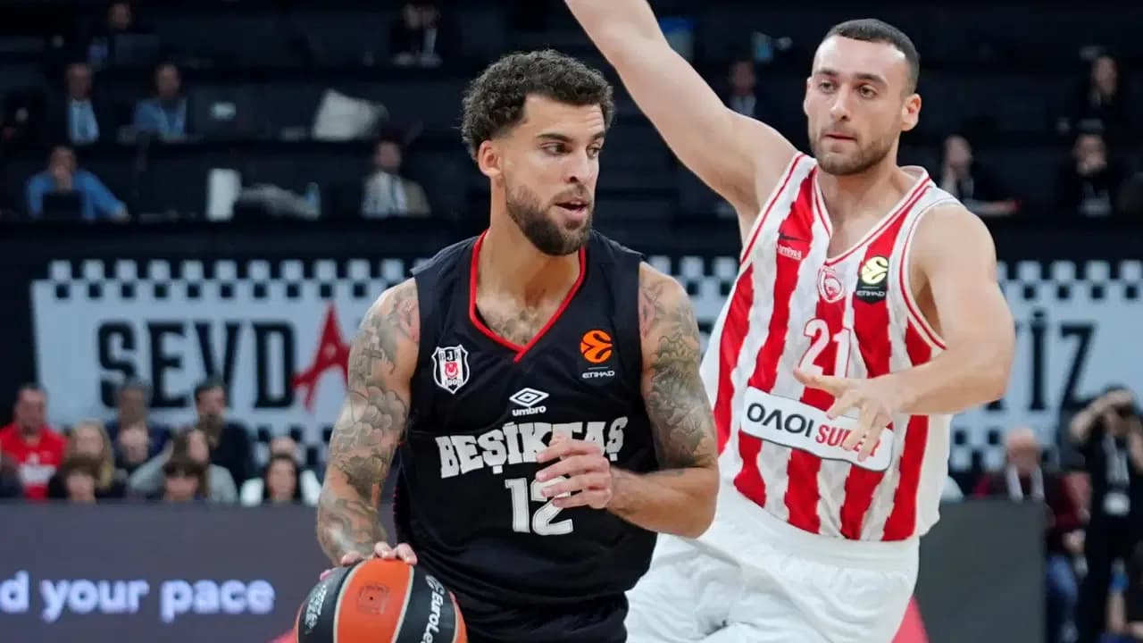 Beşiktaş, EuroLeague'de Olympiakos'a 81-73 yenildi