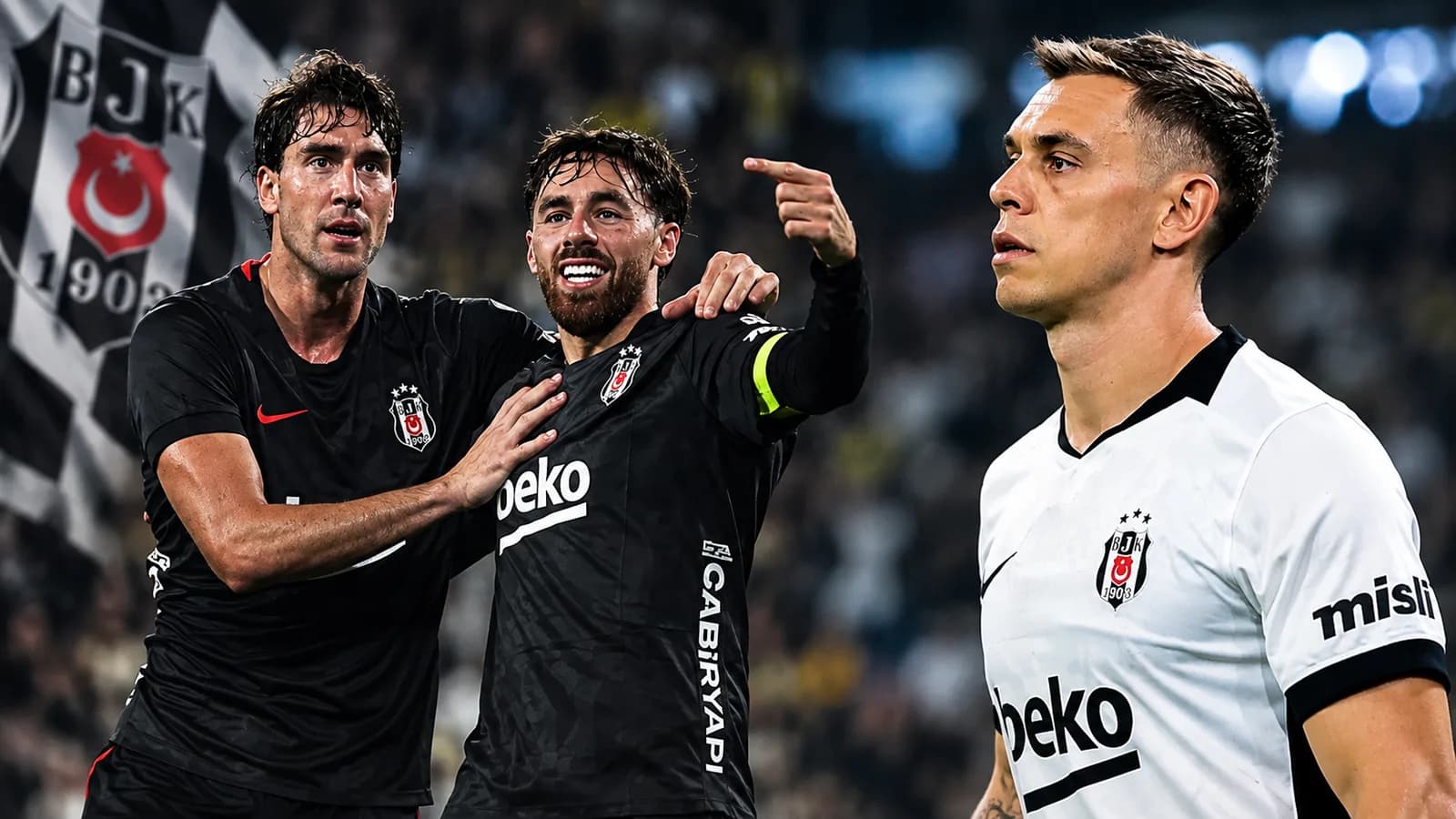 Beşiktaş'ta Kocaelispor maçı öncesi tek eksik Rashica