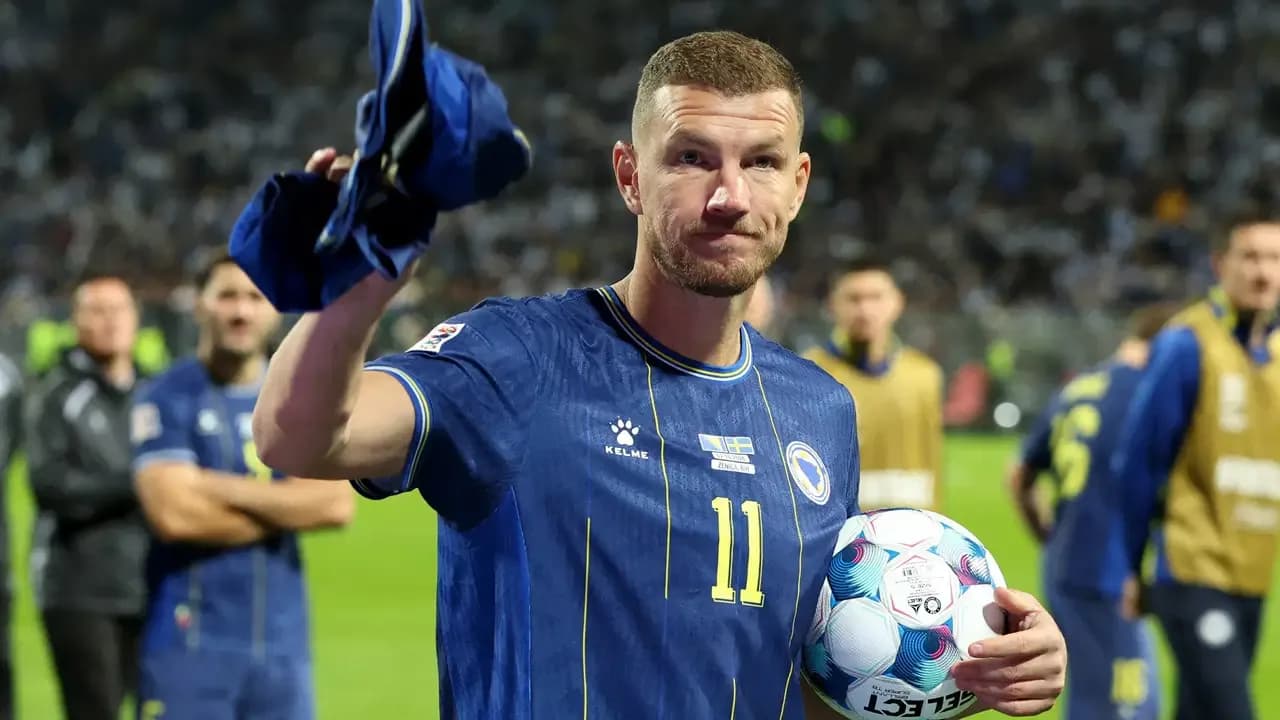 Edin Dzeko, Bosna Hersek Milli Takımı'na veda etti