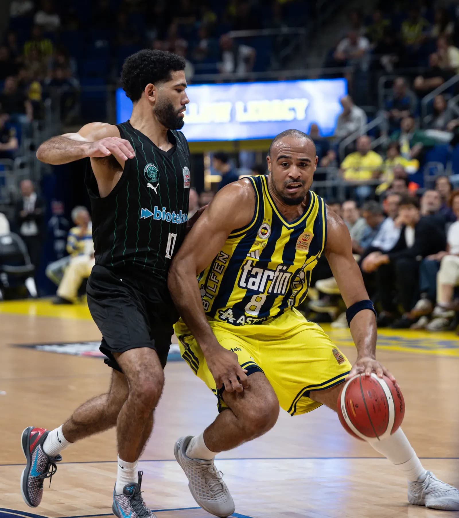 Fenerbahçe Tarfin, Larkin'in ilk maçında Körfez'i 85-84 geçti